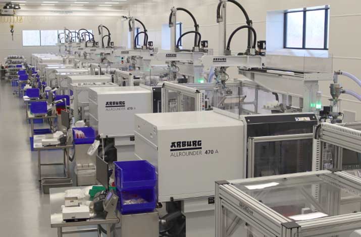 plastikos medical ISO 7 cleanroom 10 machines